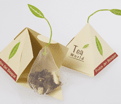 Frutos Del Bosque Pirámide con Empaque