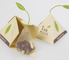 Té Negro Darjeeling Pirámide con Empaque