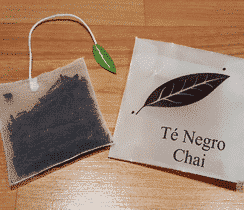 Té Negro Chai Oriental Sobre Con Empaque