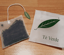 Té Verde Sencha Sobre Con Empaque