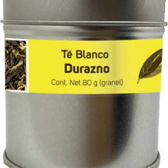 Té Blanco Durazno Tarro x 80gr