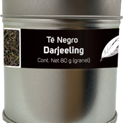 Té Negro Darjeeling Tarro x 80gr
