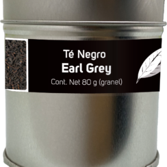 Té negro Earl Grey Tarro x 80gr