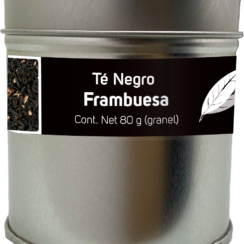 Té Negro Frambuesa Tarro x 80gr
